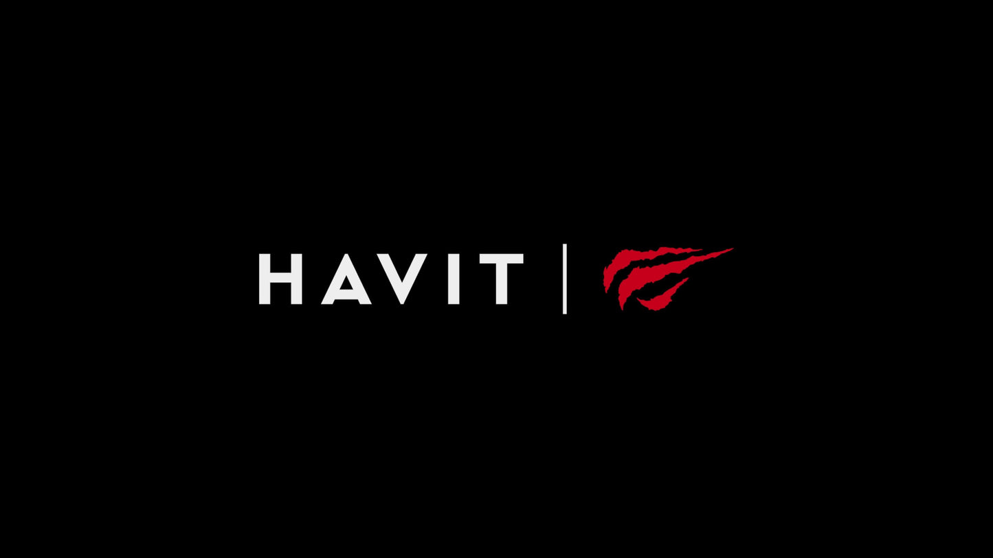 HAVIT Gaming Headset, Use Protein Leather Earmuffs, Detachable Microphone.